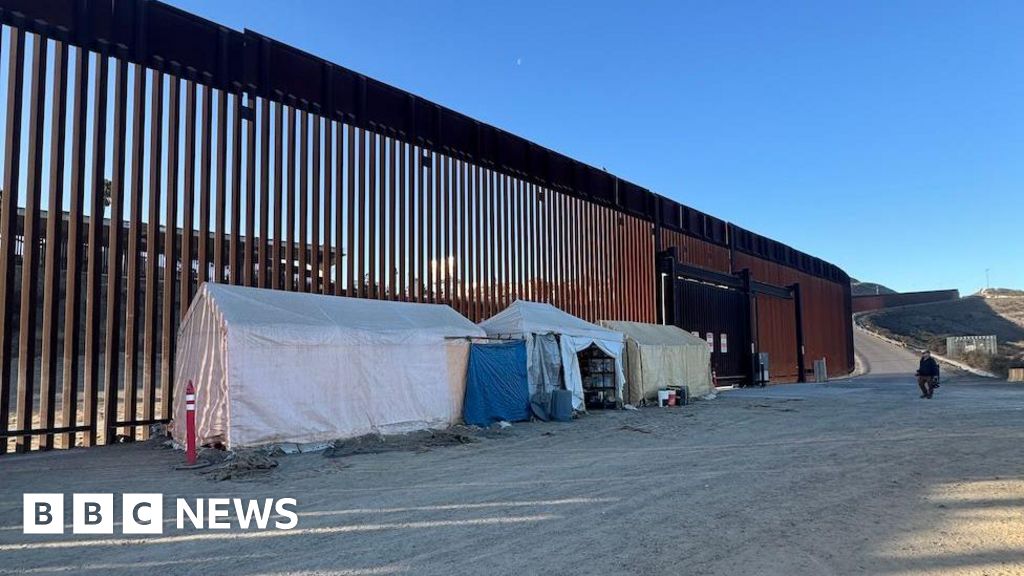 Migrants react to Trump border orders