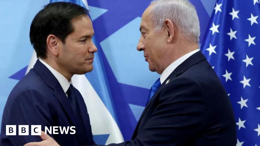 Netanyahu praises Trump’s ‘bold’ Gaza plan in meeting with Rubio