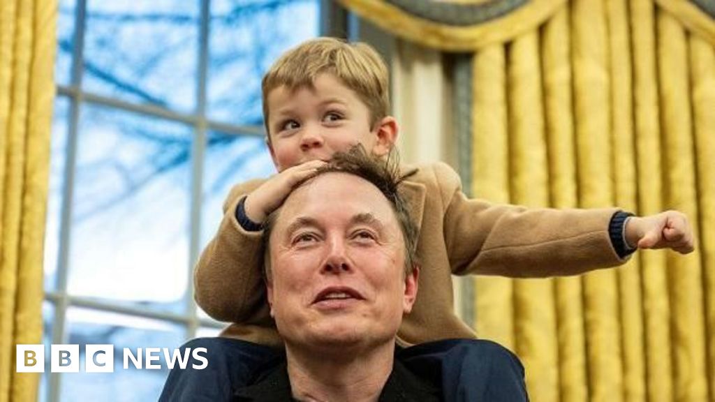 Why Elon Musk brings his children to work