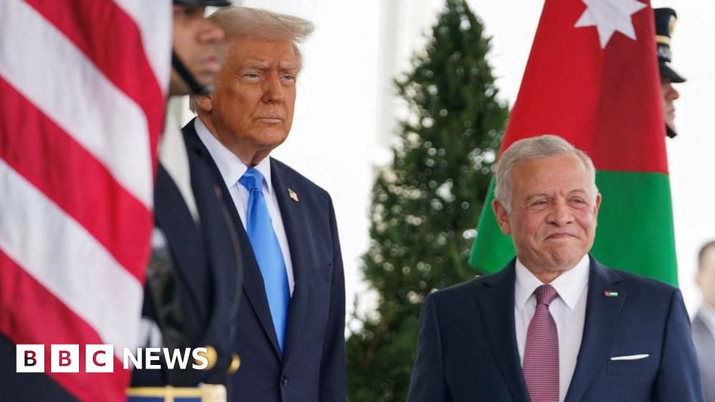 Jordan’s King rejects Trump proposal to displace Palestinians from Gaza