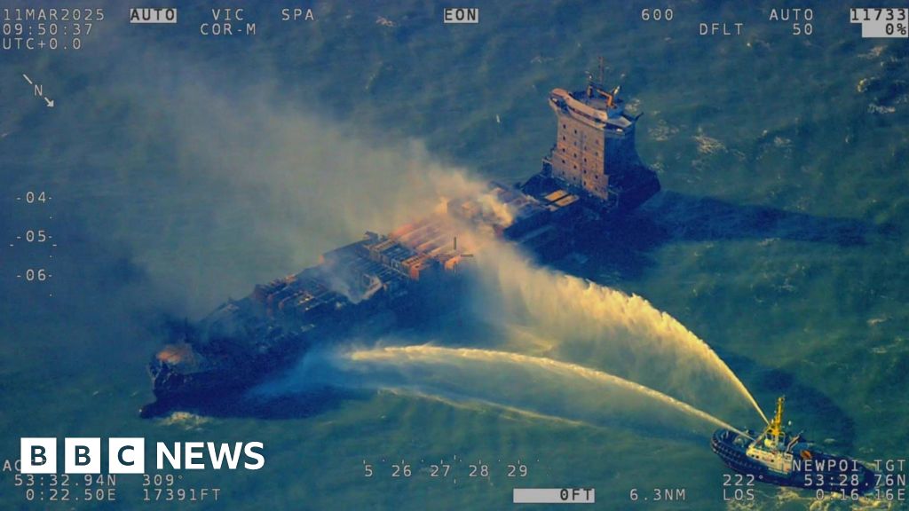 Fire on Stena Immaculate out after North Sea collision, says co-owner
