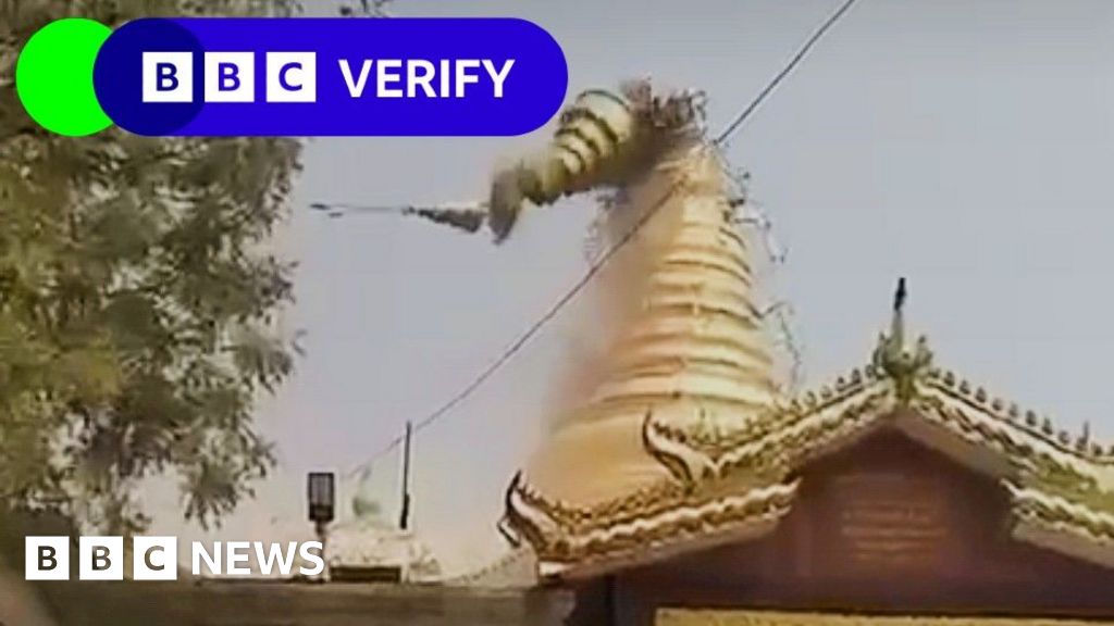 Verified videos of widespread damage following Myanmar earthquake