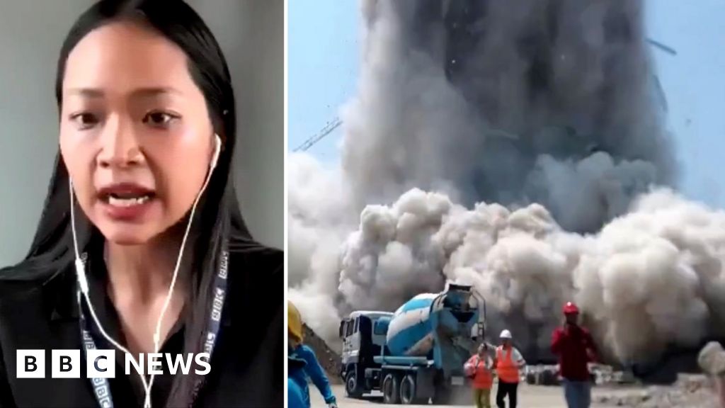 BBC journalist recounts moments after Bangkok building collapse